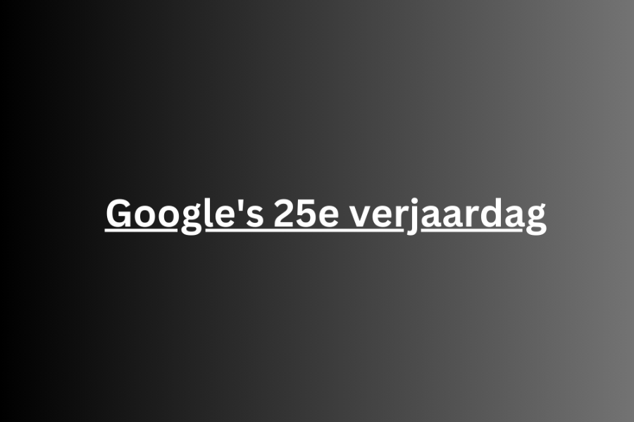 Googles 25e Verjaardag  